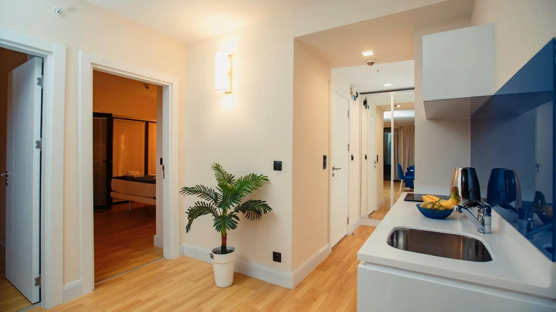 דירות באטומי Orbi City Balcony With Sea View 0*,